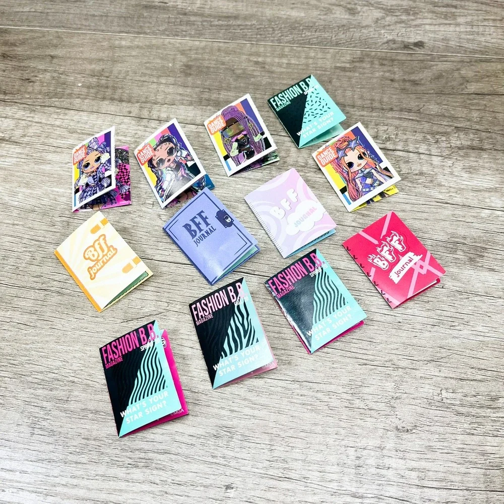 LOL Surprise OMG Doll Lot Accessories Stands Journals 13 Dolls